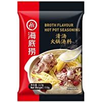 Los mejores  - HAidilao Caldo Base Fondue China Paquete de 1 x 110 g